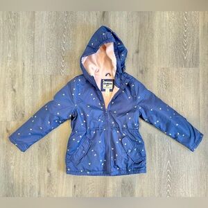 Girls OshKosh Fleece Lined Jacket - Size 7